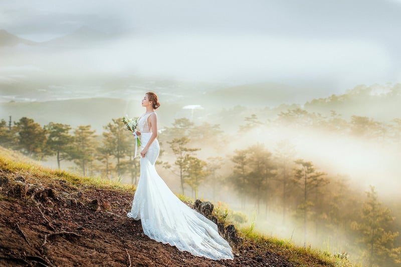 Floral Wedding Dress